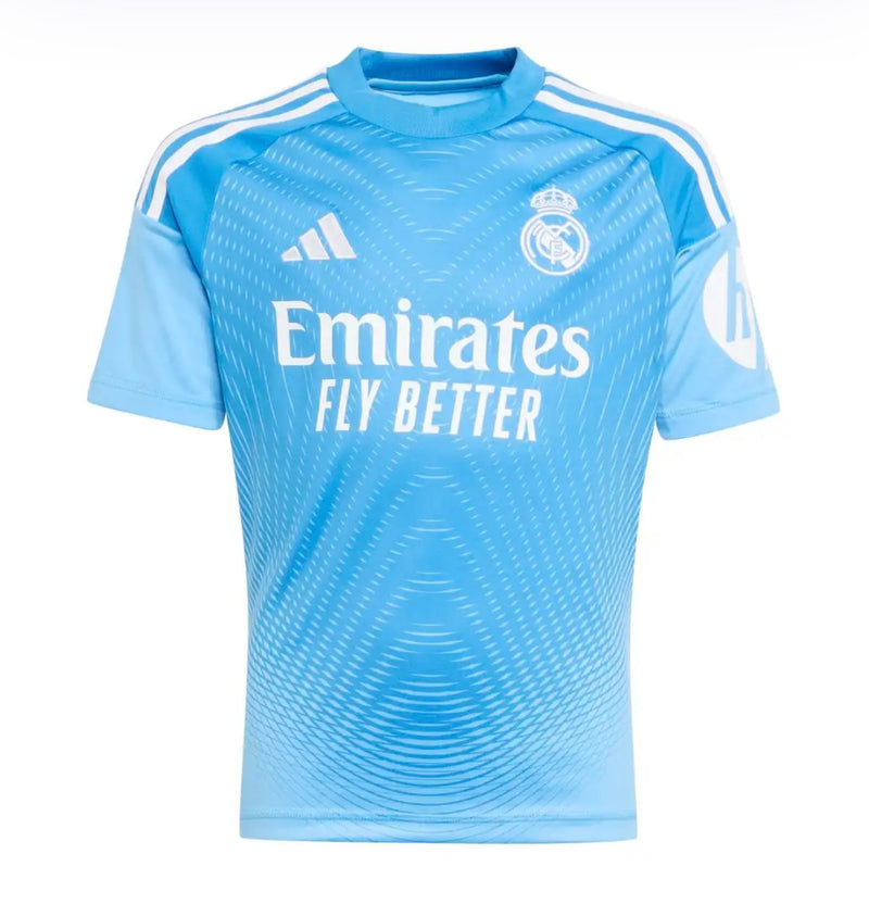 Camiseta y Pantalones Cortos Niños Real Madrid Portero 25/26