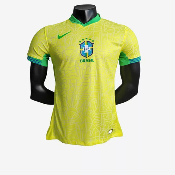 Camiseta Brasil Home versión Jugador - 24/25