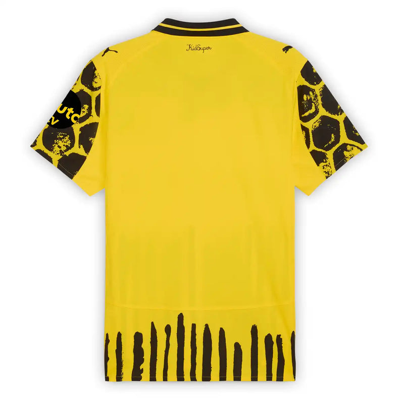 Camiseta y Pantalones Cortos para Niños Borussia Dortmund Home 25/26 - Con Medias