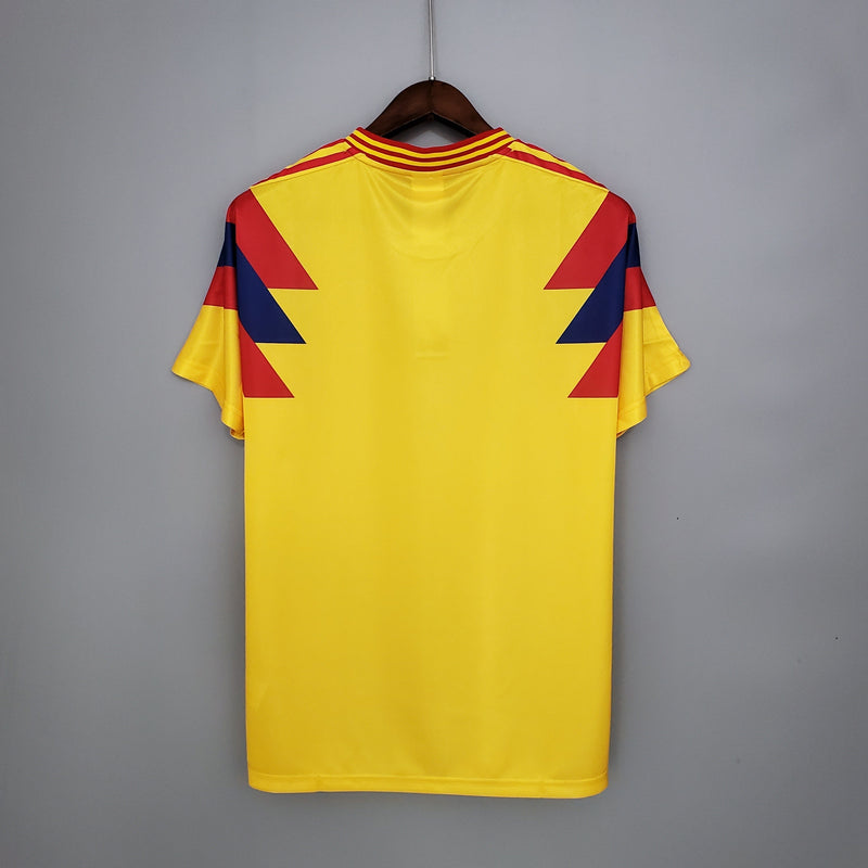 Camiseta Home de la Selección Colombia Retro 1990