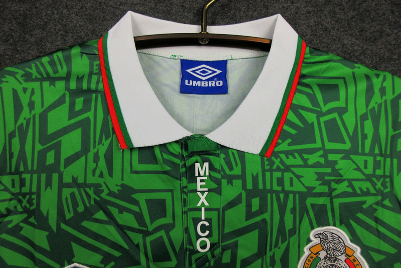 Camiseta Retro 1994 Mexico Home