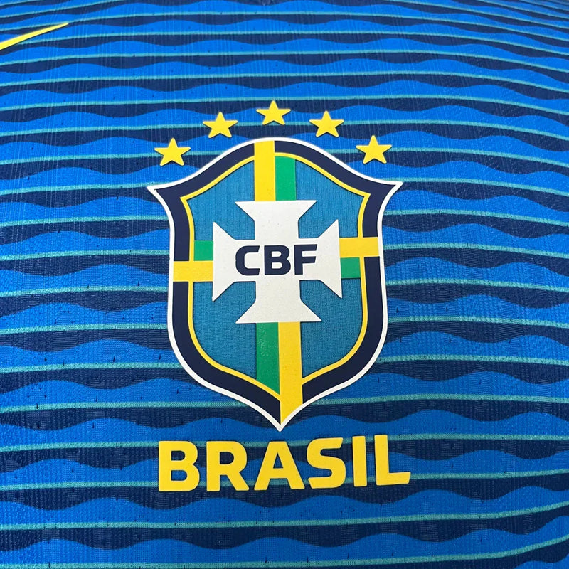 Camiseta Brasil Away versión Jugador - 24/25