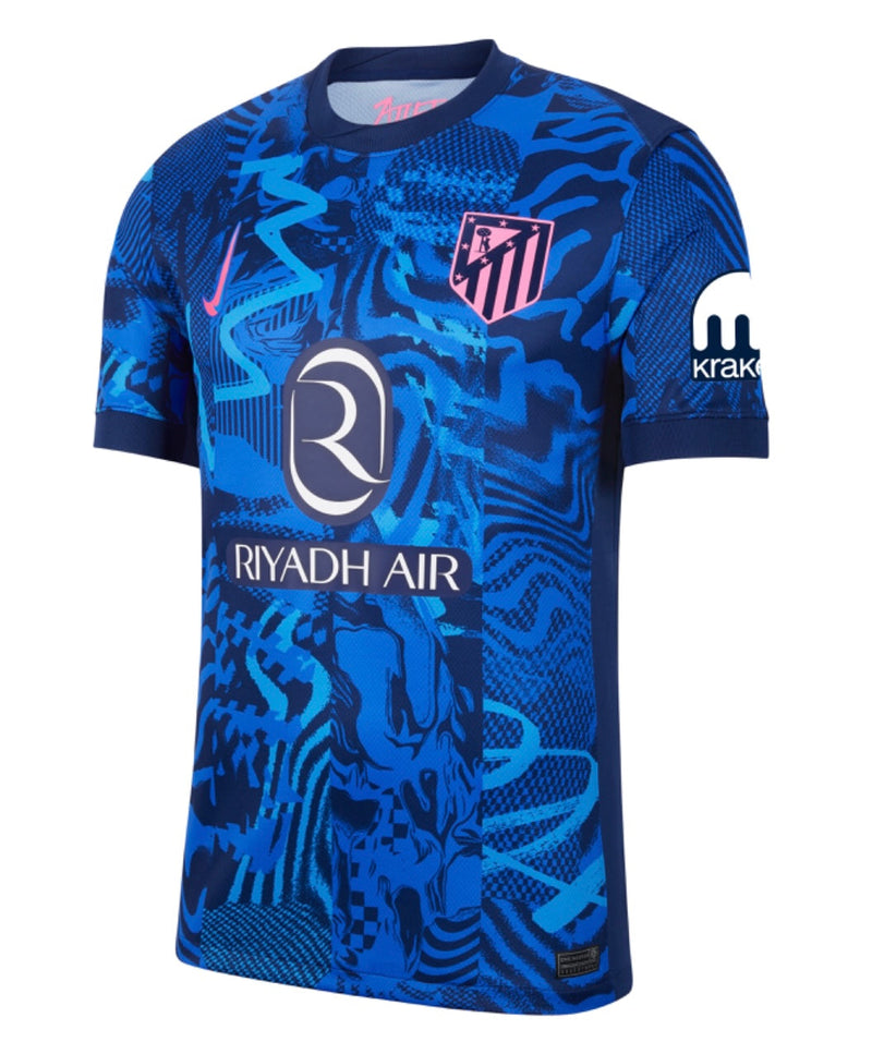 Camiseta y Pantalones Cortos para Niños Atletico de Madrid Third 24/25