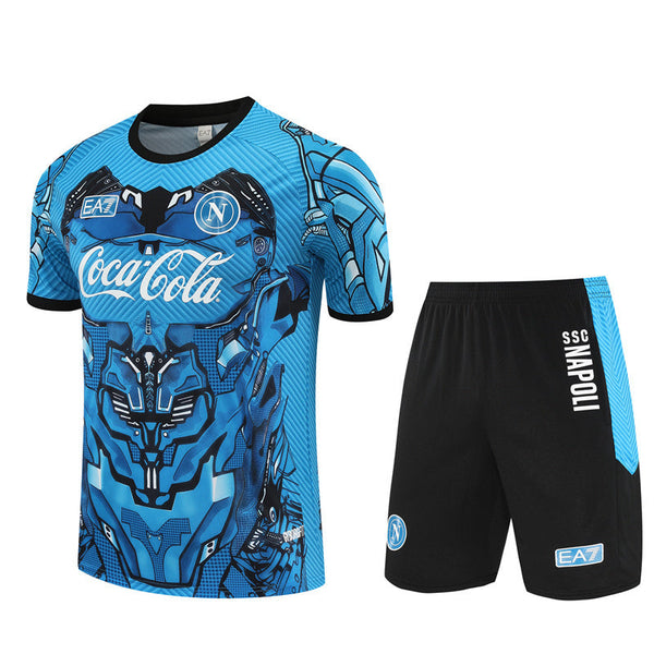 Camiseta y Pantalon Corto para Niño Napoli 25/26