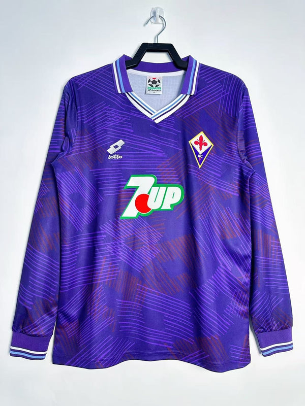 Camiseta Retro ACF Fiorentina 92/93 - manga larga