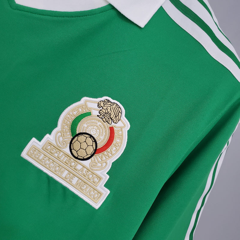 Camiseta Retro 1986 Mexico Home