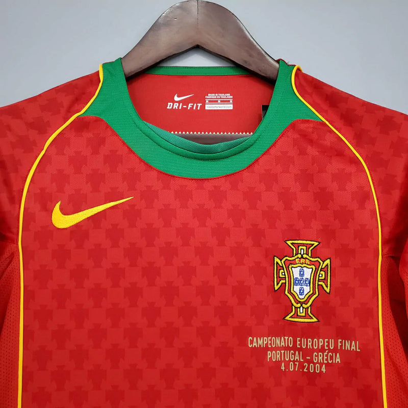 Camiseta Portugal Retro 2004