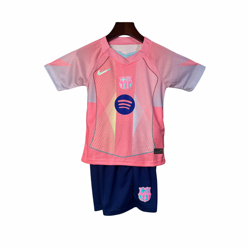 Camiseta y Pantalón Corto Niño FC Barcelona Edición Especial