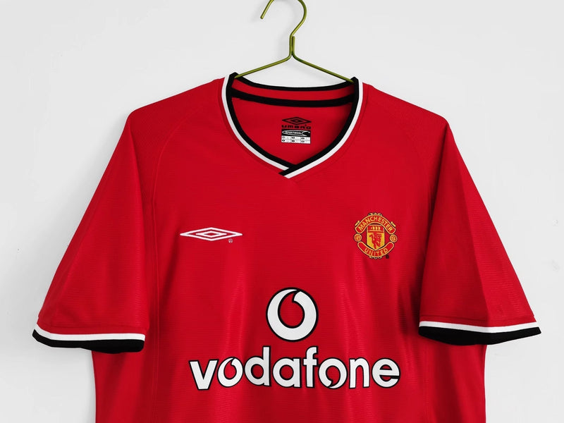 Camiseta Manchester United Retro 2000/02