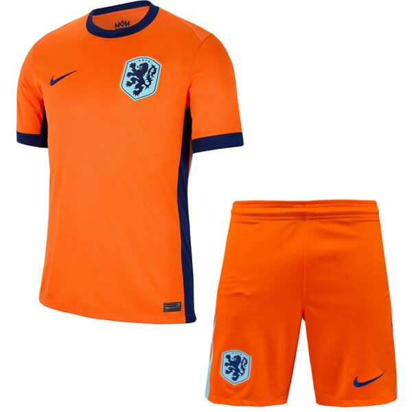 Camiseta y Pantalones Cortos para niños Países Bajos Home 24/25