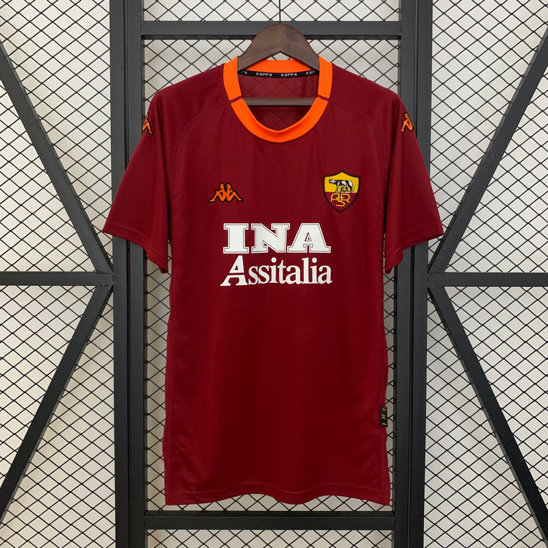 Camiseta Retro Roma Home 00/01