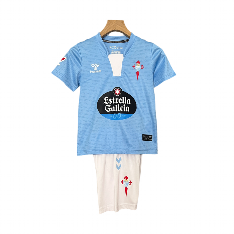 Camisa e Pantalon Corto Niño RC Celta Home 24/25