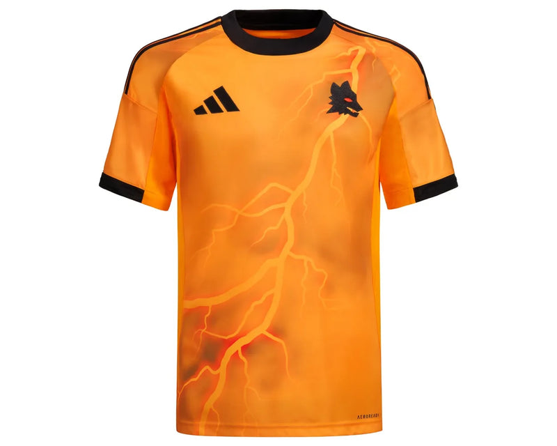 Camisa y Pantalones Cortos para Niños Roma Away 25/26 - Con medias