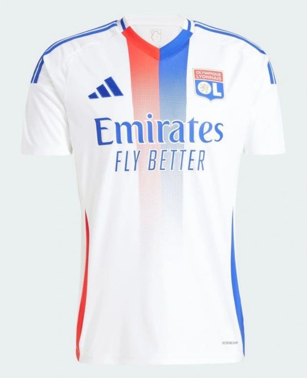 Camiseta Lyon Home Blanco 24/25