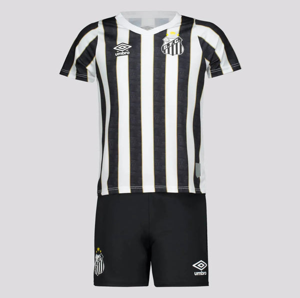 Camiseta y Pantalon Corto Niño Santos Away 24/25