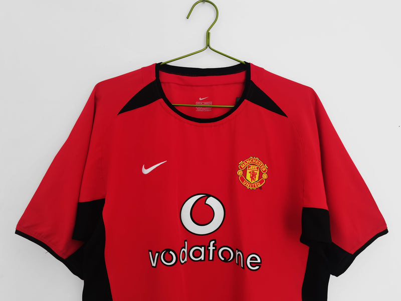 Camiseta Manchester United Retro 02/04