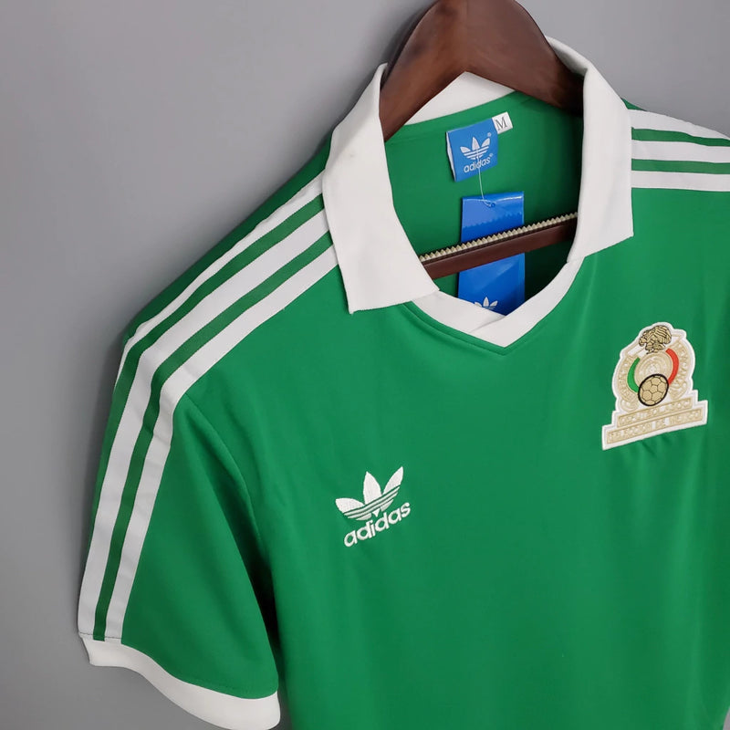 Camiseta Retro 1986 Mexico Home