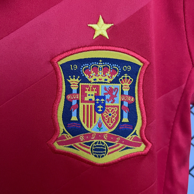Equipación Selección España Home para Niño retro 2012