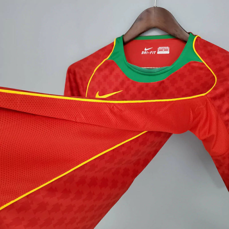 Camiseta Portugal Retro 2004