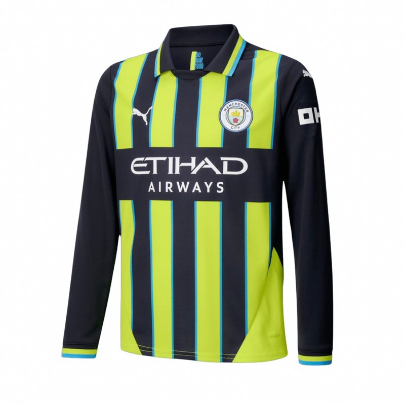 Camiseta Manchester City Away 24/25 - Manga Larga