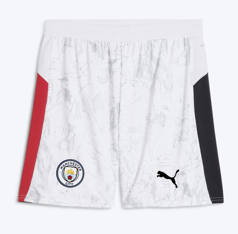 Camisa e Pantalones Cortos para Niños Manchester City KidSuper 25/26