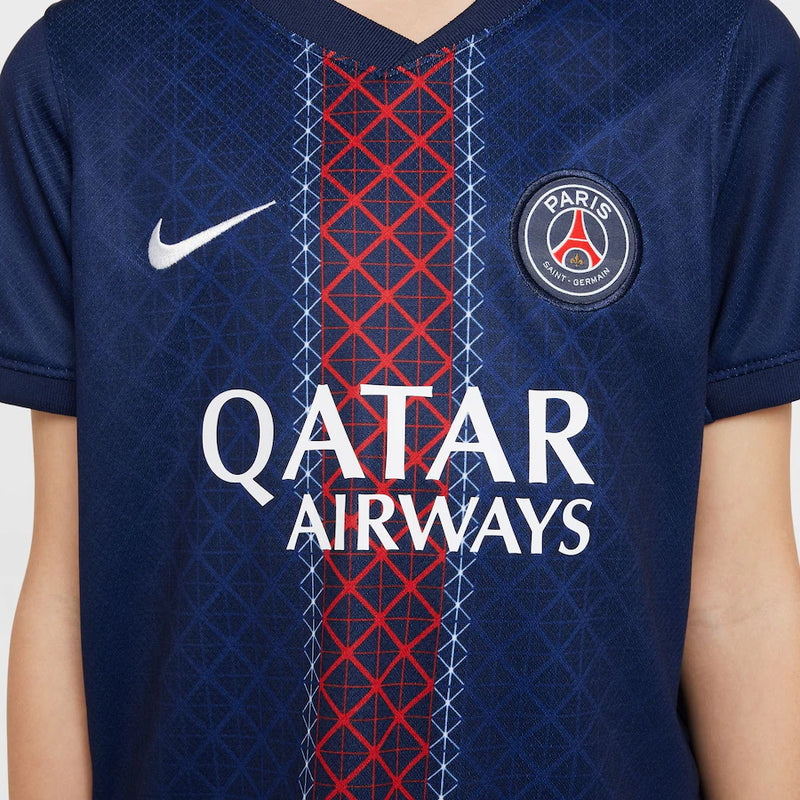 Camisa e Pantalones Cortos para Niños PSG Home 25/26