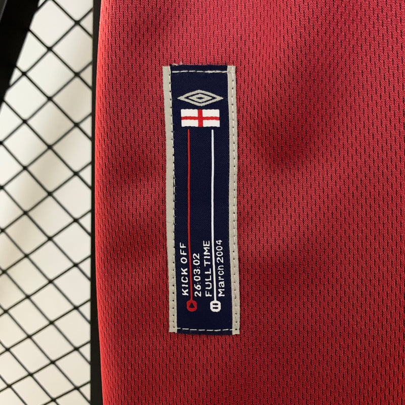 Camiseta Retro Inglaterra Away 2002