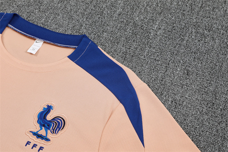 Camiseta y Pantalón corto de Entrenamiento Francia 25/26