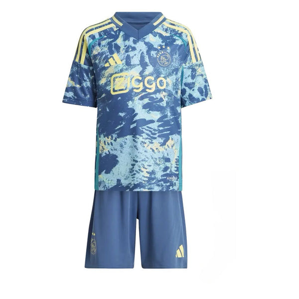 Camiseta y Pantalones Cortos para Niños Ajax Away 24/25