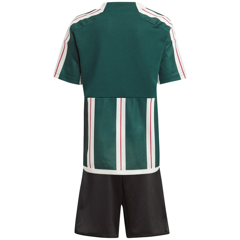 Camiseta y Pantalones Cortos para Niño Manchester United Third 23/24