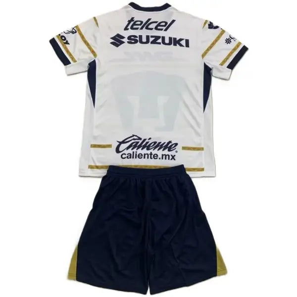 Camiseta e Pantalones Cortos para Niños Pumas Home 24/25