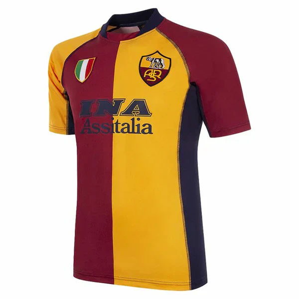 Camiseta Retro Roma 2001-2002 Primera Equipación