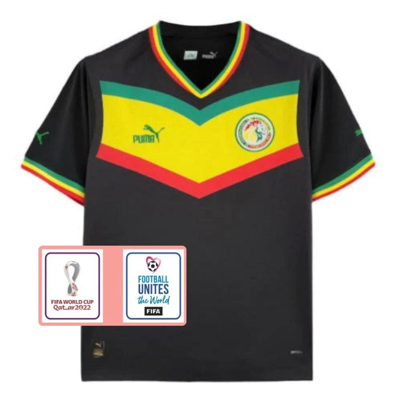 Camiseta Senegal 2022 - Parche Copa Del Mundo