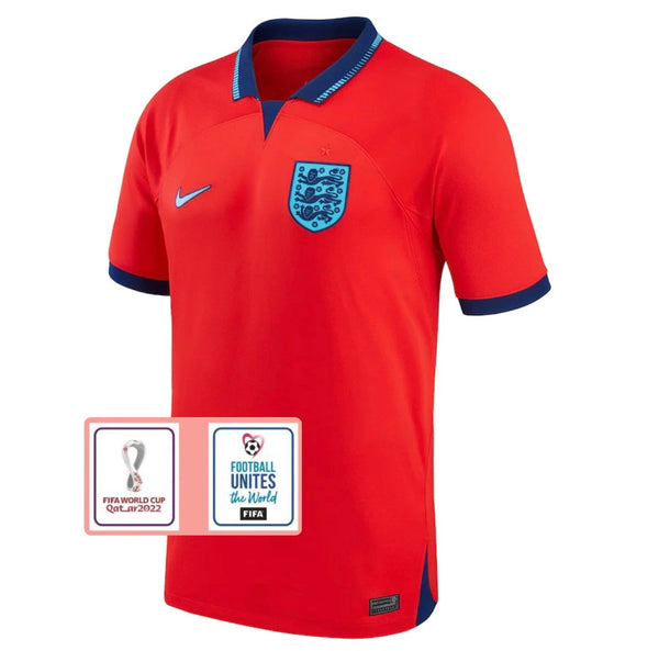 Camiseta Inglaterra II 22/23 - Parche Copa Del Mundo