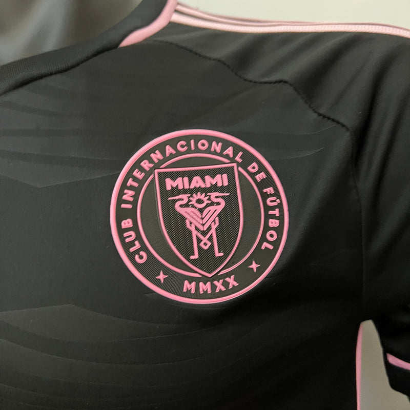 Camiseta Inter Miami CF Away 23/24 Jugador - Negro