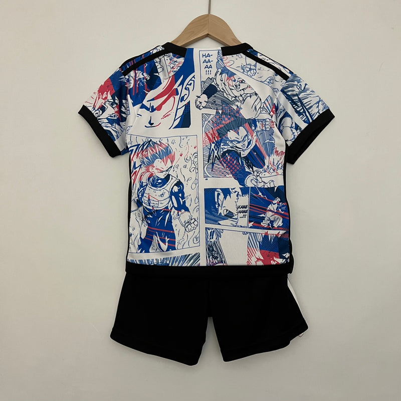 Camisa y Pantalon Corto Niños Japón 2023