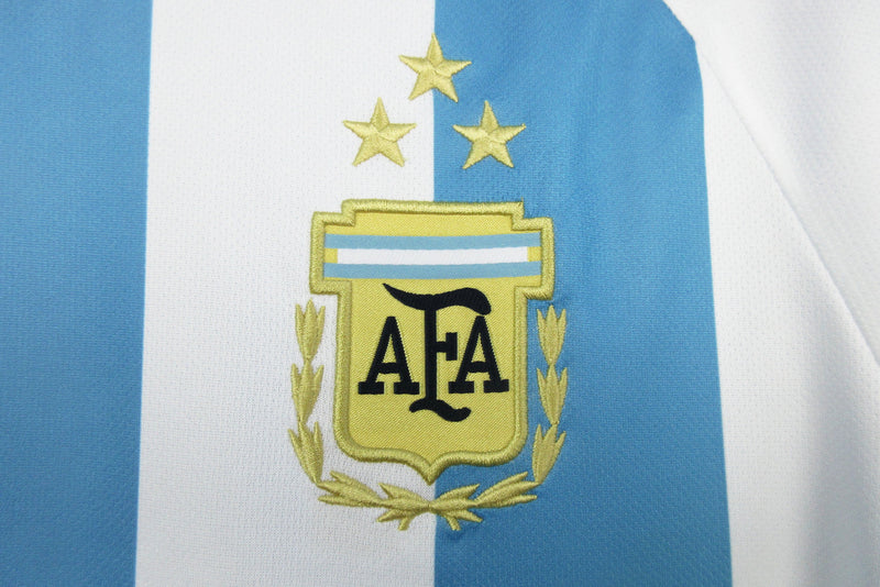 Camiseta Argentina Home 22/23 - Parche Copa Del Mundo