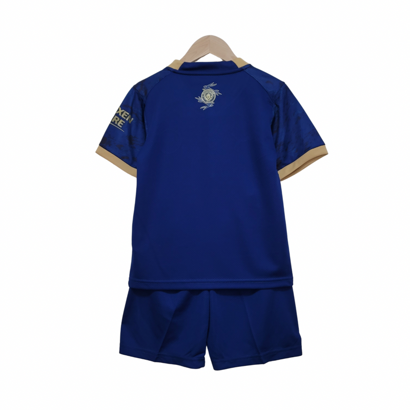 Camiseta y Pantalón Corto Niño Manchester City 2023 - Azul