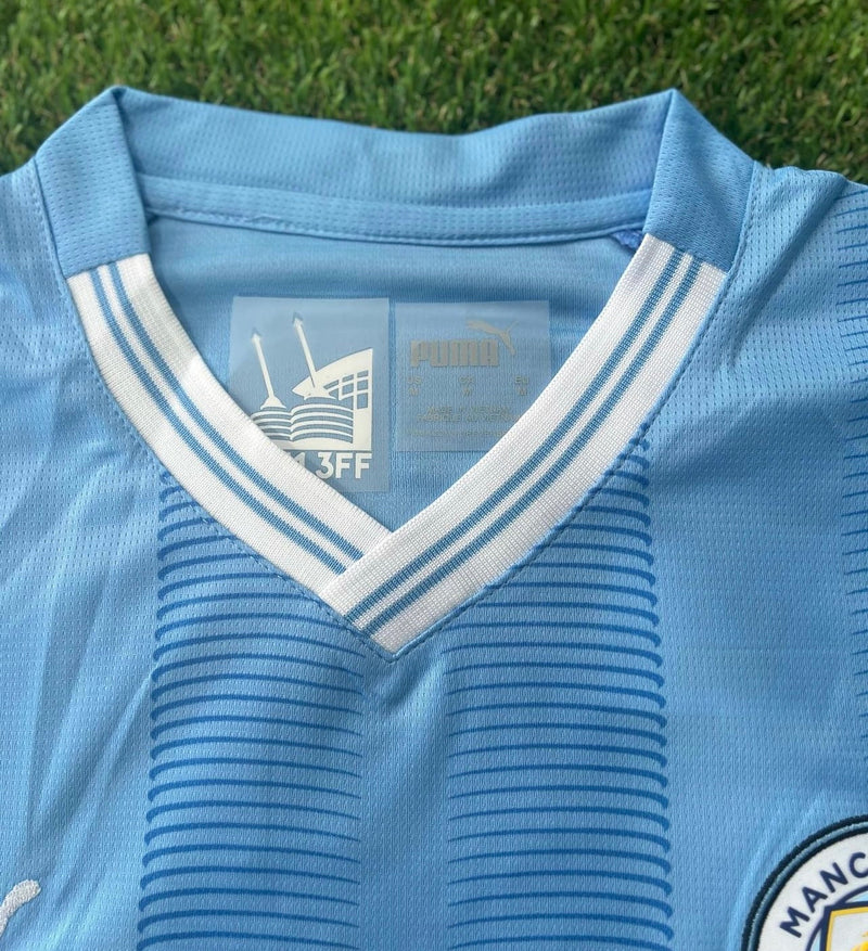 Camiseta Manchester City Home 23/24 - Con Parche UCL