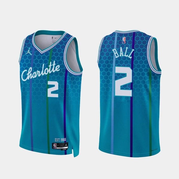 Camiseta NBA Brand Swingman - Charlotte Hornets- City Edition 21-22 - Ball #2