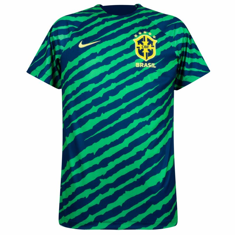 Camiseta Pre Match Brasil - 22/23