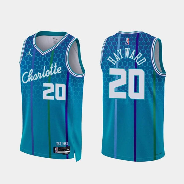 Camiseta NBA Brand Swingman - Charlotte Hornets - Edición City 21-22 - Hayward #20