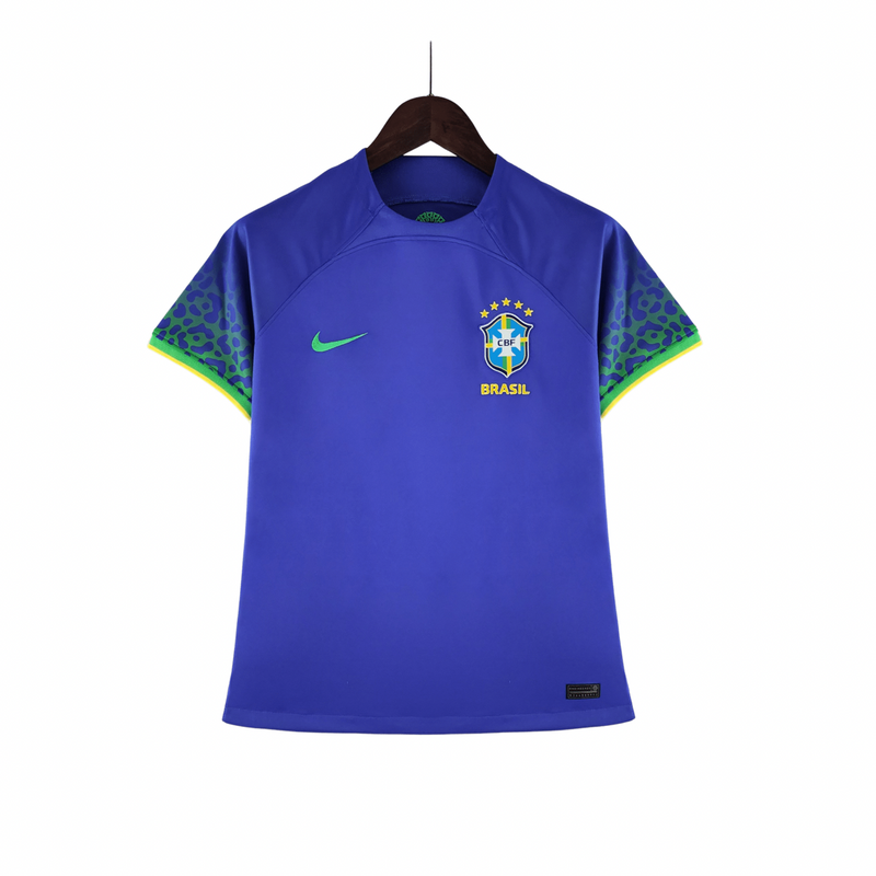 Camiseta Brasil Mujer 2022