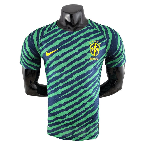 Camiseta Pre Match Brasil Jugador 22/23