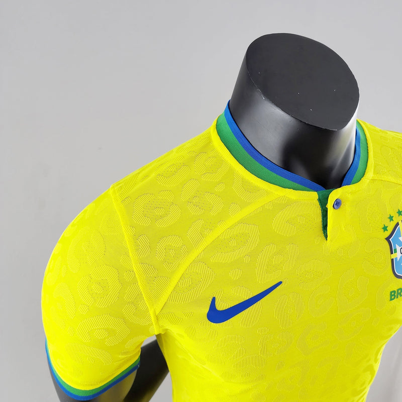 Camiseta Brasil l Amarillo - Jugador - 22/23