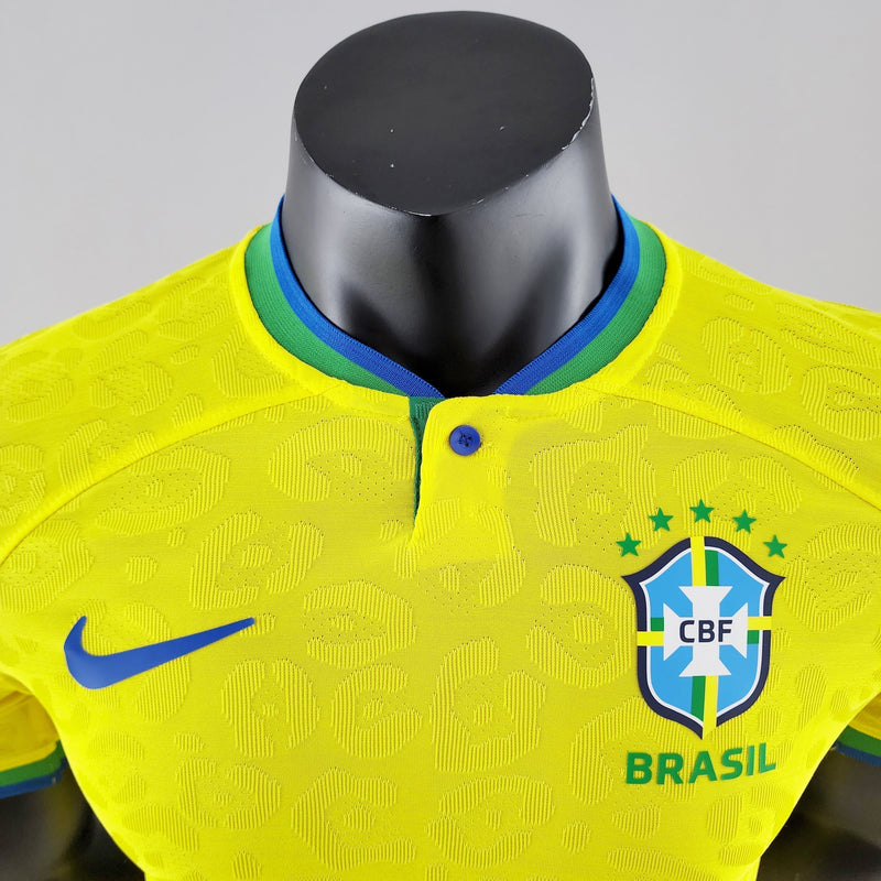 Camiseta Brasil l Amarillo - Jugador - 22/23