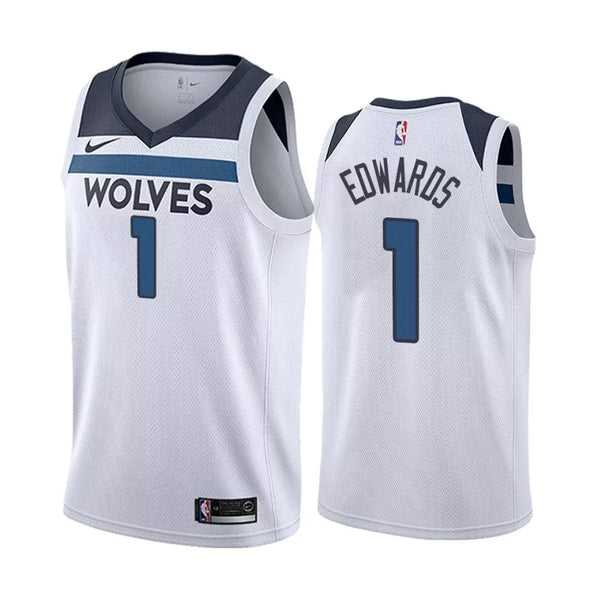 Camiseta NBA Swingman - Minnesota Timberwolves Blanco - Edwardss #1