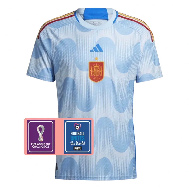 Camiseta España Away 2022 - Con Parche Copa Del Mundo