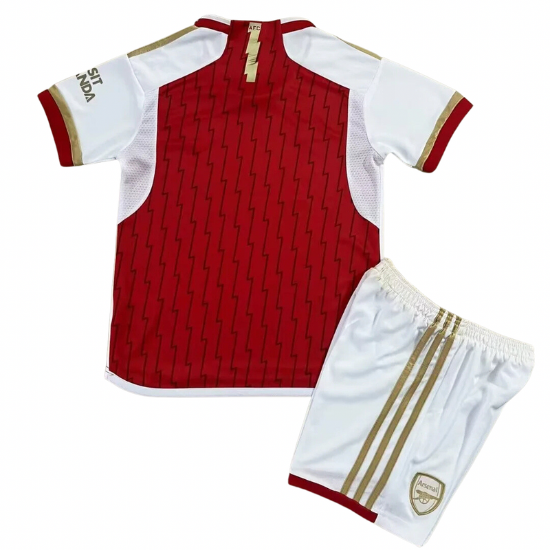 Camisa y Pantalones Cortos para Niños Arsenal Home 23/24