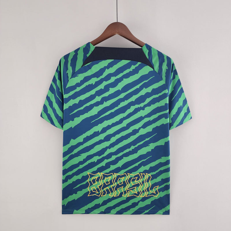 Camiseta Pre Match Brasil - 22/23